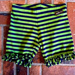 Matilda Jane Blue and Green Stripe  shorties